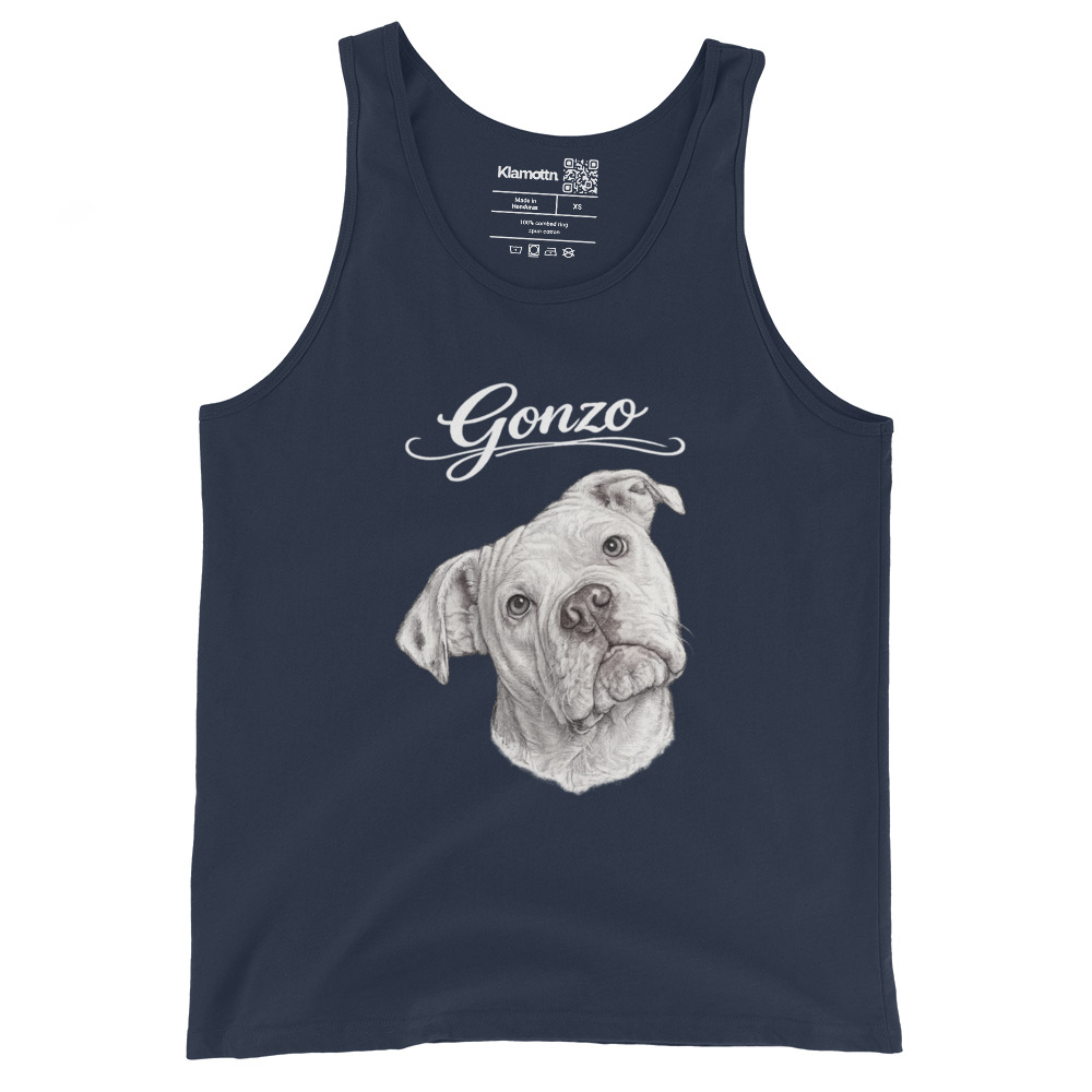 Gonzo Bulldog Unisex-Tank-Top – Tank Tops – Klamottn™ Gonzo Bulldog Unisex-Tank-Top – Tank Tops – Klamottn™