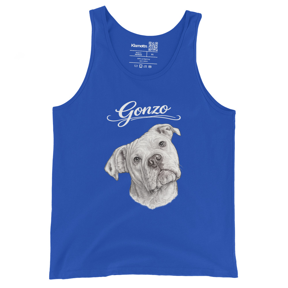 Gonzo Bulldog Unisex-Tank-Top – Tank Tops – Klamottn™ Gonzo Bulldog Unisex-Tank-Top – Tank Tops – Klamottn™