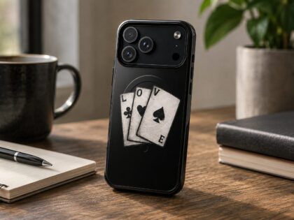 Love Pokerkarten Hardcase iPhone®-Hülle mit MagSafe® – Accessoires – Klamottn™