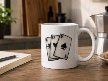 Love Pokerkarten Tasse – Home & Living – Klamottn™