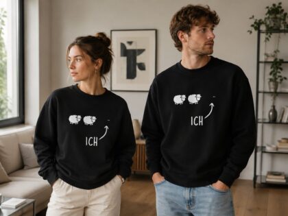 Schwarzes Schaf Unisex-Premium-Pullover – Sweatshirts – Klamottn™
