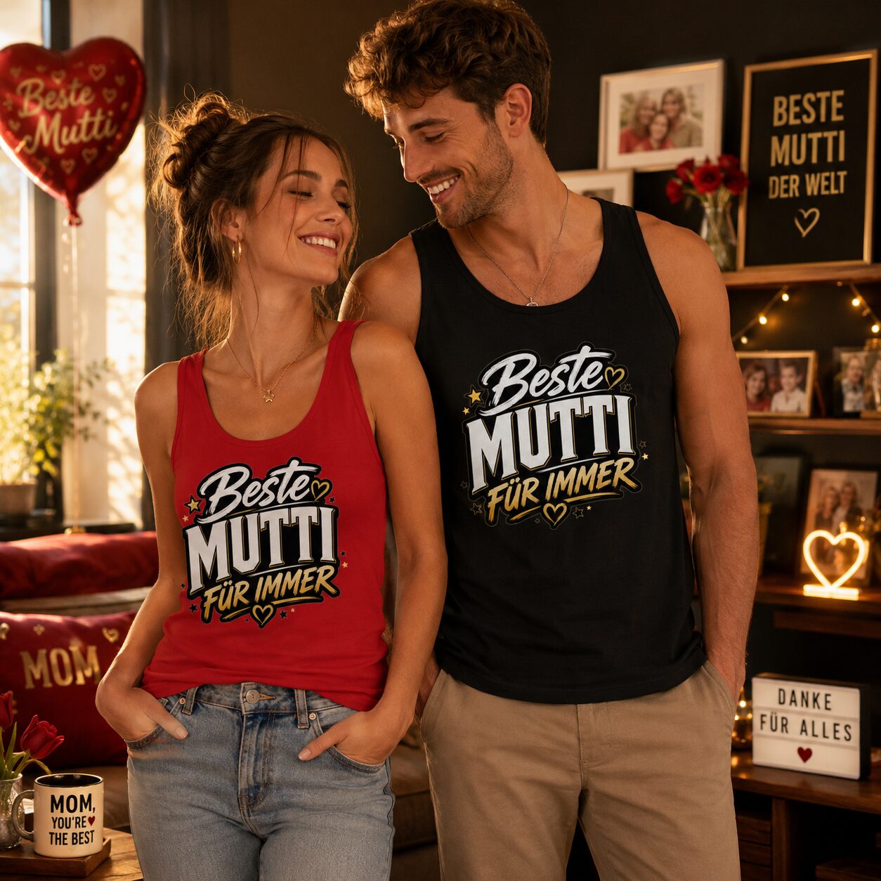 Beste Mutti Für Immer Unisex-Tank-Top – Tank Tops – Klamottn™ Beste Mutti Für Immer Unisex-Tank-Top – Tank Tops – Klamottn™