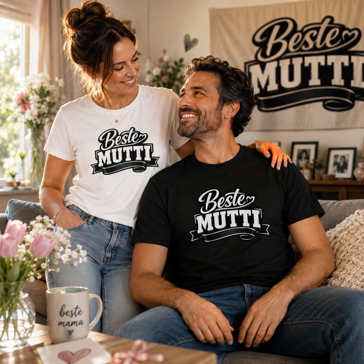 Beste Mutti Unisex-T-Shirt – T-Shirts – Klamottn™ Beste Mutti Unisex-T-Shirt – T-Shirts – Klamottn™