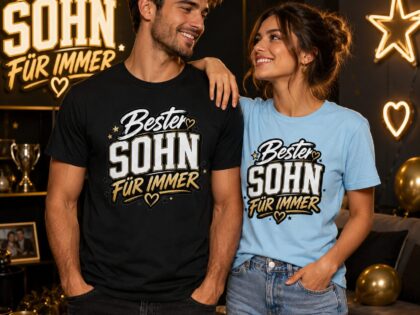 Bester Sohn Für Immer Unisex-T-Shirt – T-Shirts – Klamottn™ Bester Sohn Für Immer Unisex-T-Shirt – T-Shirts – Klamottn™