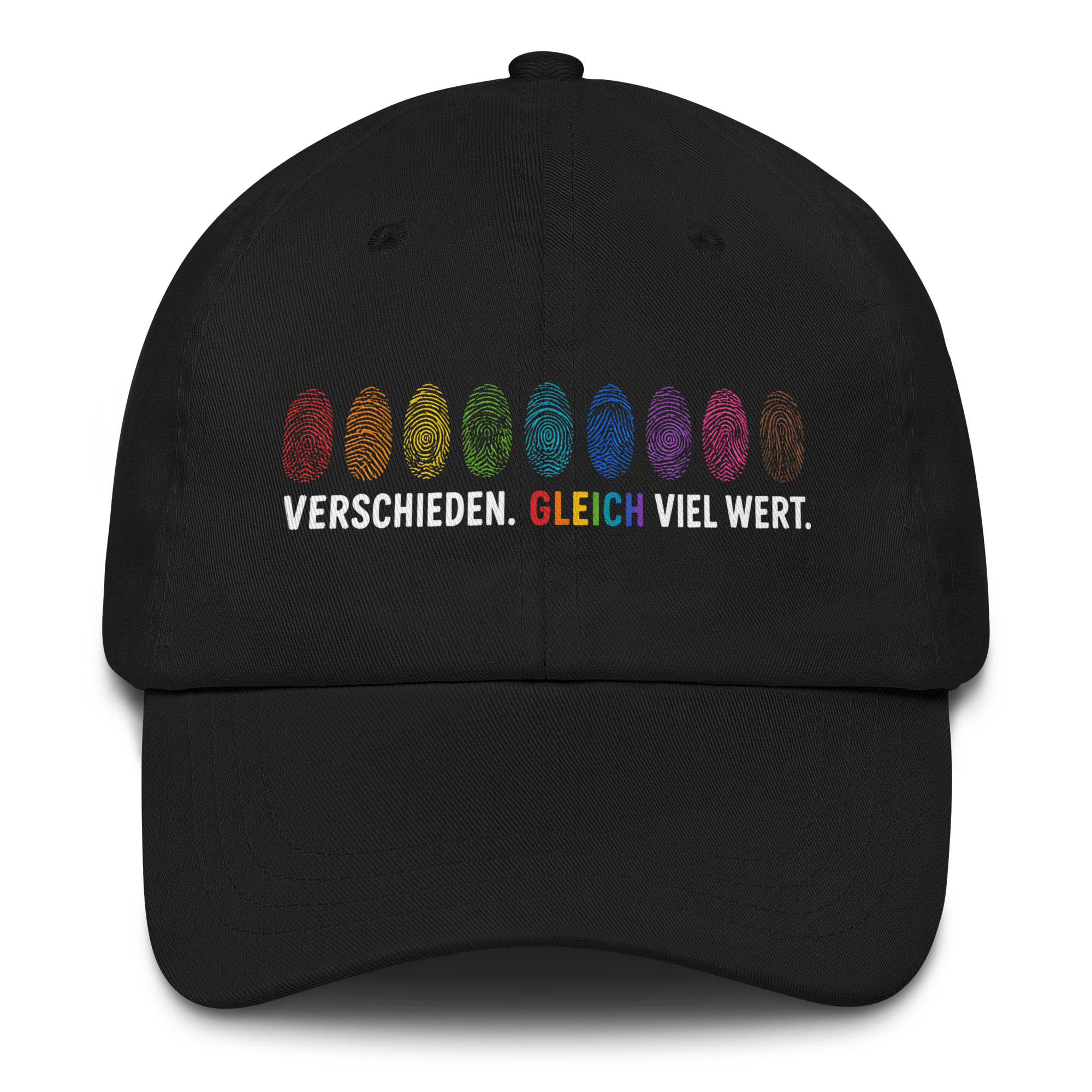 Verschieden. Gleich viel wert. Basecap – Accessoires – Klamottn™ Verschieden. Gleich viel wert. Basecap – Accessoires – Klamottn™