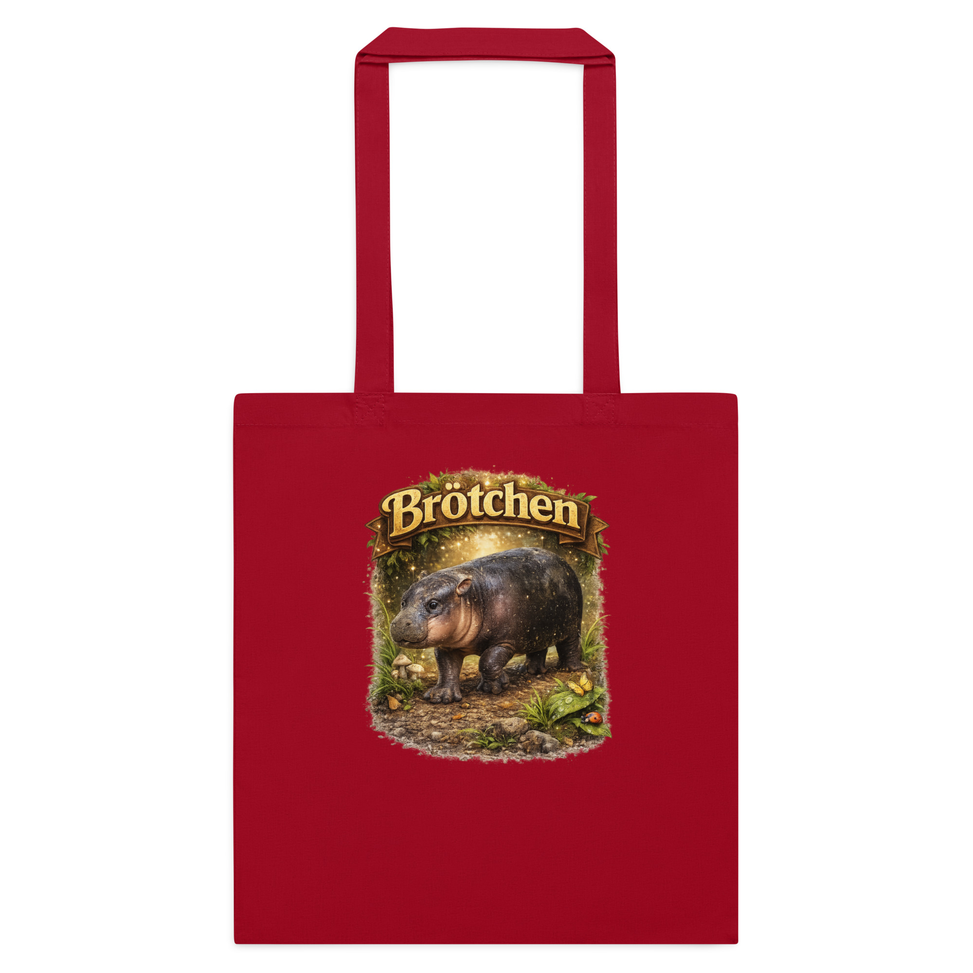 Zwergflusspferd Brötchen Stoffbeutel – Accessoires – Klamottn™ Zwergflusspferd Brötchen Stoffbeutel – Accessoires – Klamottn™