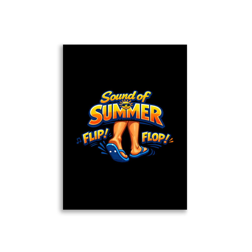 Sound of Summer 30x40cm Poster – Home & Living – Klamottn™ Sound of Summer 30x40cm Poster – Home & Living – Klamottn™