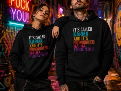 It's called Karma Unisex-Kapuzenpullover – Hoodies – Klamottn™ It's called Karma Unisex-Kapuzenpullover – Hoodies – Klamottn™