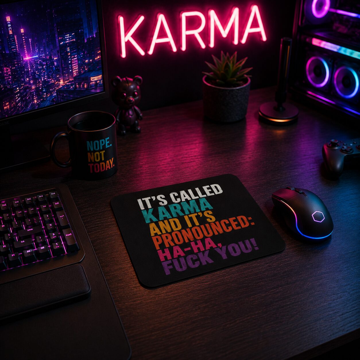 It's called Karma Mauspad – Home & Living – Klamottn™ It's called Karma Mauspad – Home & Living – Klamottn™