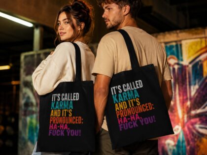 It's called Karma Stoffbeutel – Accessoires – Klamottn™ It's called Karma Stoffbeutel – Accessoires – Klamottn™