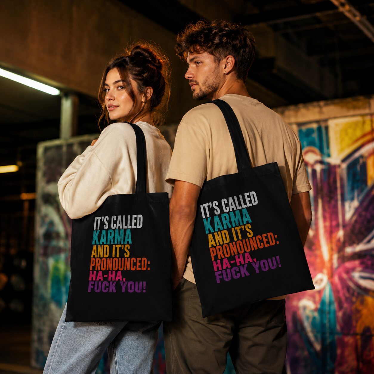 It's called Karma Stoffbeutel – Accessoires – Klamottn™ It's called Karma Stoffbeutel – Accessoires – Klamottn™