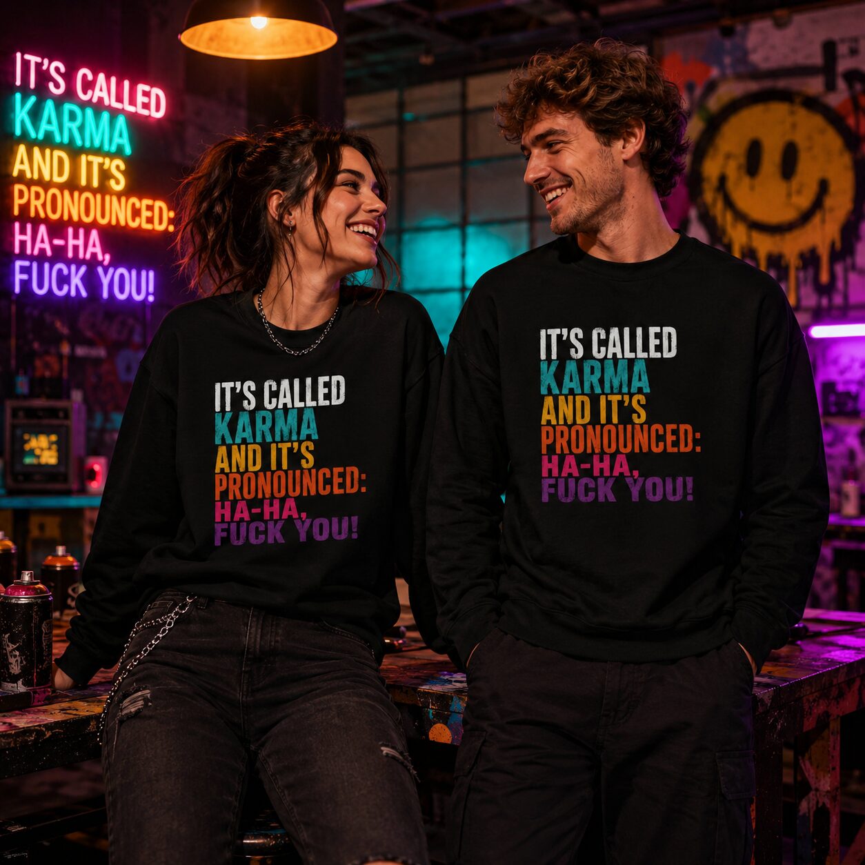 It's called Karma Unisex-Premium-Pullover – Sweatshirts – Klamottn™ It's called Karma Unisex-Premium-Pullover – Sweatshirts – Klamottn™
