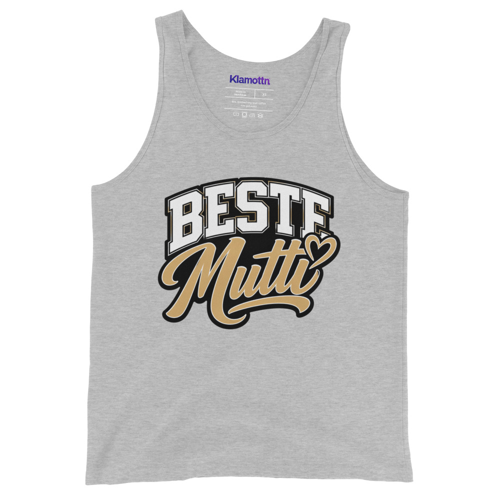Beste Mutti mit Herz Unisex-Tank-Top – Tank Tops – Klamottn™ Beste Mutti mit Herz Unisex-Tank-Top – Tank Tops – Klamottn™
