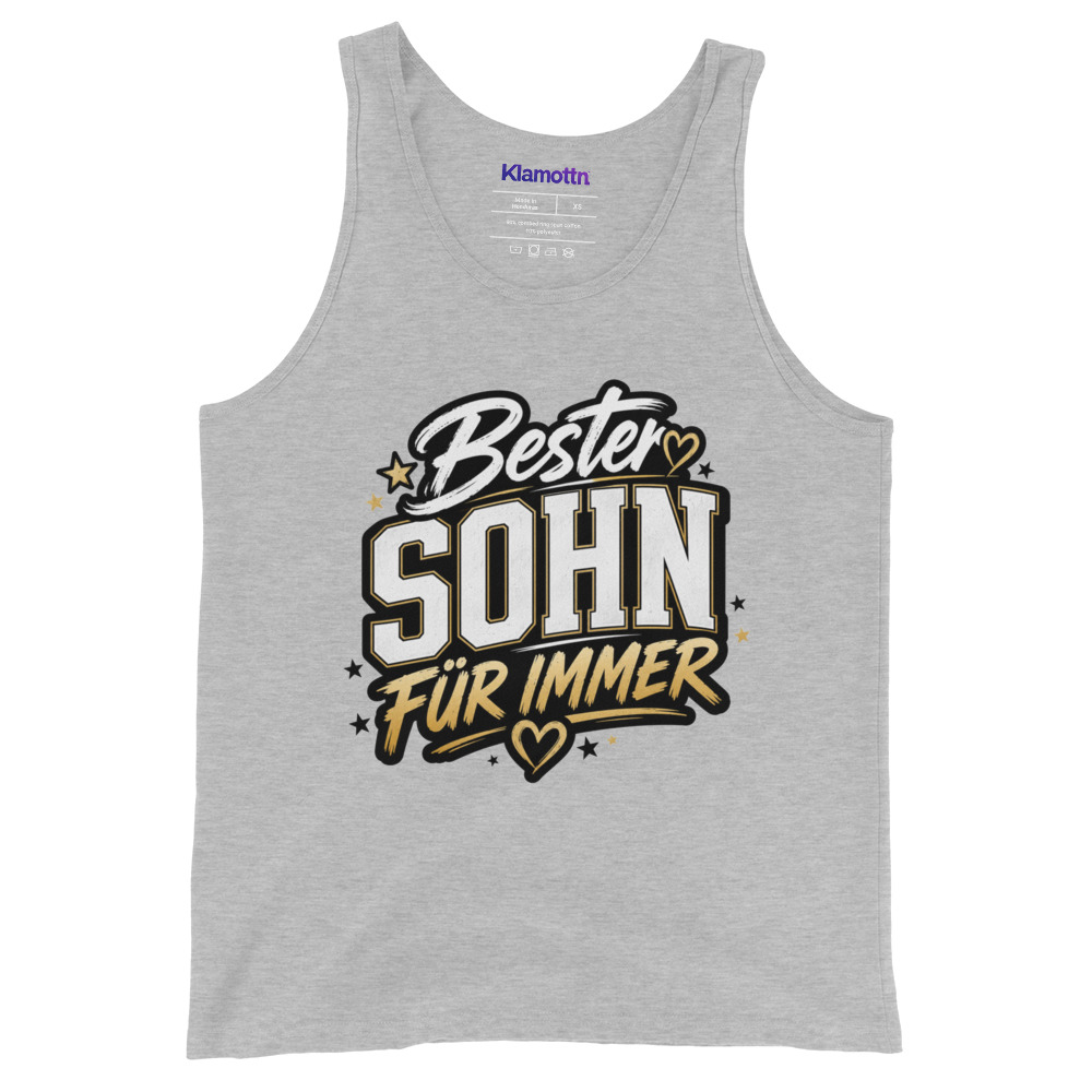 Bester Sohn Für Immer Unisex-Tank-Top – Tank Tops – Klamottn™ Bester Sohn Für Immer Unisex-Tank-Top – Tank Tops – Klamottn™
