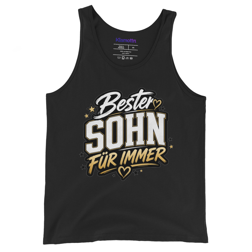 Bester Sohn Für Immer Unisex-Tank-Top – Tank Tops – Klamottn™ Bester Sohn Für Immer Unisex-Tank-Top – Tank Tops – Klamottn™