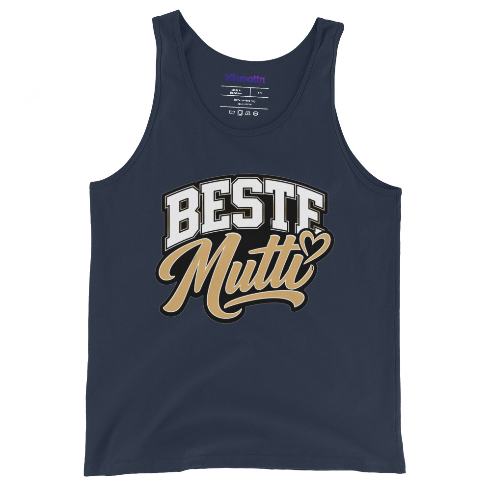 Beste Mutti mit Herz Unisex-Tank-Top – Tank Tops – Klamottn™ Beste Mutti mit Herz Unisex-Tank-Top – Tank Tops – Klamottn™