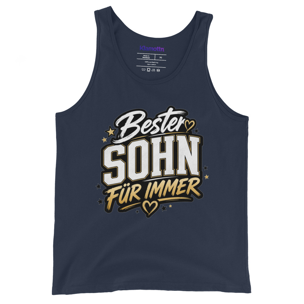 Bester Sohn Für Immer Unisex-Tank-Top – Tank Tops – Klamottn™ Bester Sohn Für Immer Unisex-Tank-Top – Tank Tops – Klamottn™