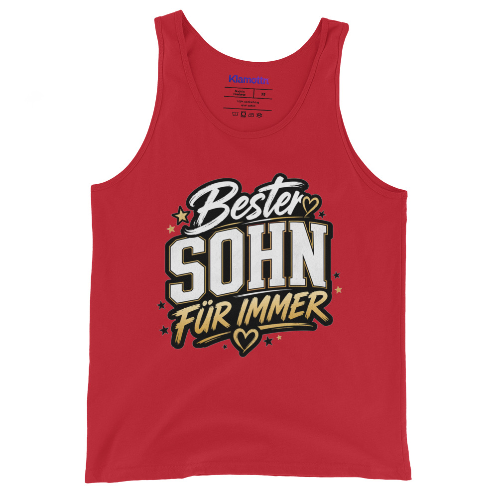 Bester Sohn Für Immer Unisex-Tank-Top – Tank Tops – Klamottn™ Bester Sohn Für Immer Unisex-Tank-Top – Tank Tops – Klamottn™