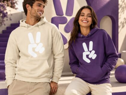 Peace Handzeichen Unisex-Kapuzenpullover – Hoodies – Klamottn™
