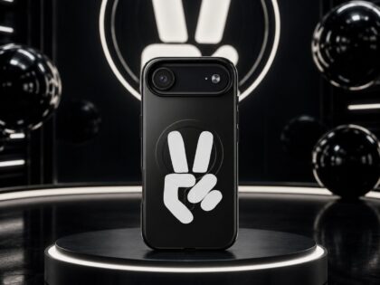 Peace Handzeichen Hardcase iPhone®-Hülle mit MagSafe® – Accessoires – Klamottn™