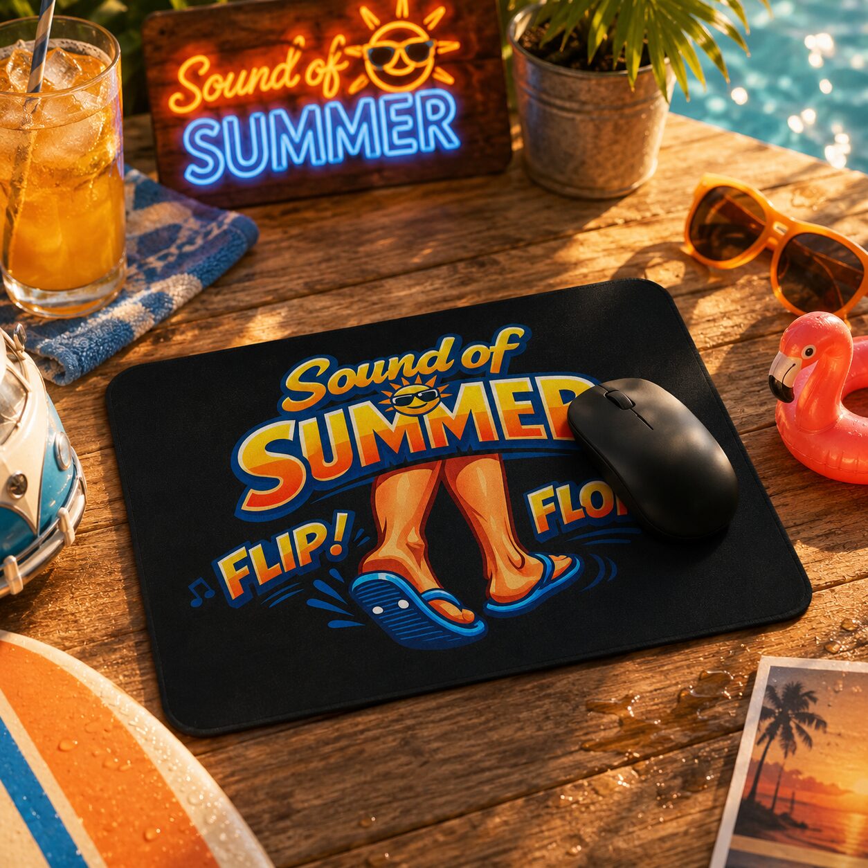 Sound of Summer Mauspad – Home & Living – Klamottn™ Sound of Summer Mauspad – Home & Living – Klamottn™