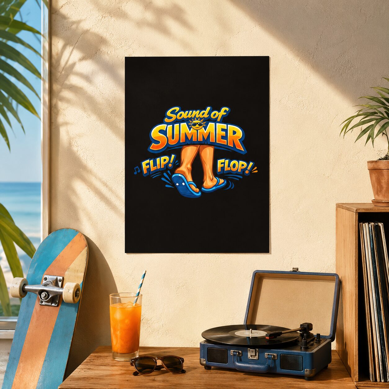 Sound of Summer 30x40cm Poster – Home & Living – Klamottn™ Sound of Summer 30x40cm Poster – Home & Living – Klamottn™