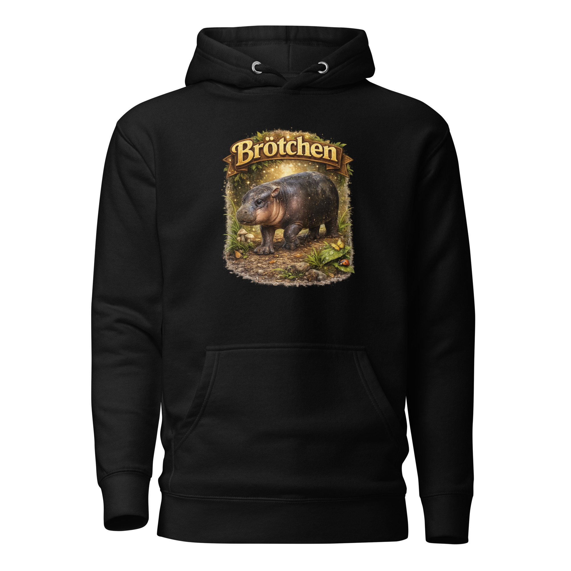Zwergflusspferd Brötchen Unisex-Kapuzenpullover – Hoodies – Klamottn™ Zwergflusspferd Brötchen Unisex-Kapuzenpullover – Hoodies – Klamottn™