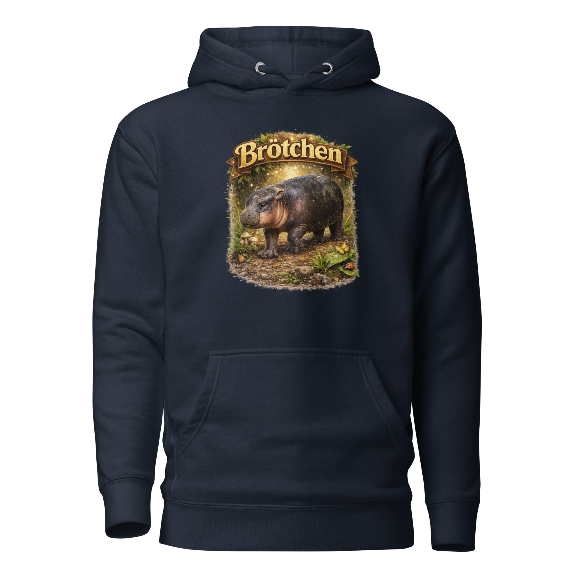 Zwergflusspferd Brötchen Unisex-Kapuzenpullover – Hoodies – Klamottn™ Zwergflusspferd Brötchen Unisex-Kapuzenpullover – Hoodies – Klamottn™