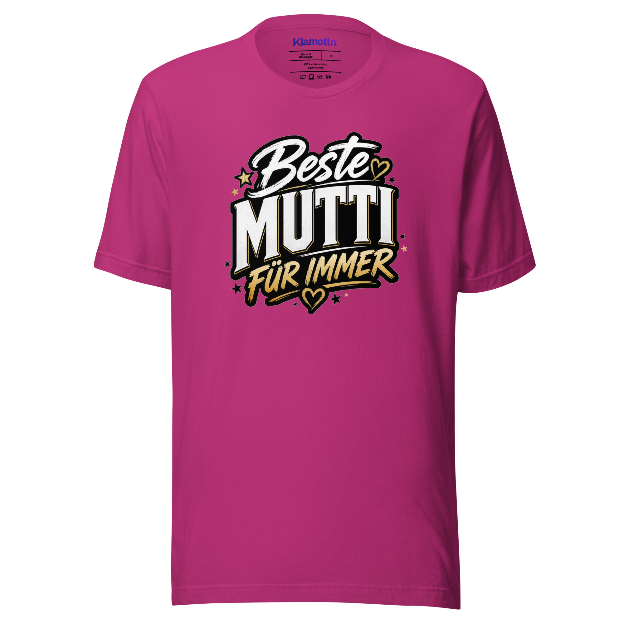 Beste Mutti Für Immer Unisex-T-Shirt – T-Shirts – Klamottn™ Beste Mutti Für Immer Unisex-T-Shirt – T-Shirts – Klamottn™