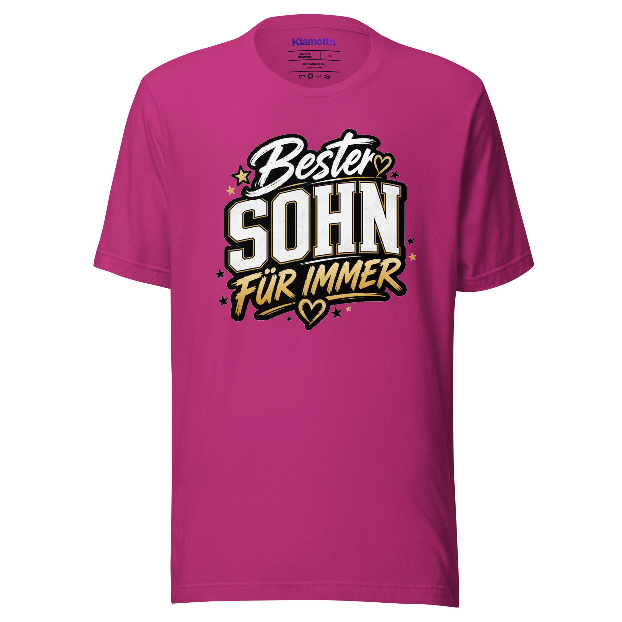 Bester Sohn Für Immer Unisex-T-Shirt – T-Shirts – Klamottn™ Bester Sohn Für Immer Unisex-T-Shirt – T-Shirts – Klamottn™