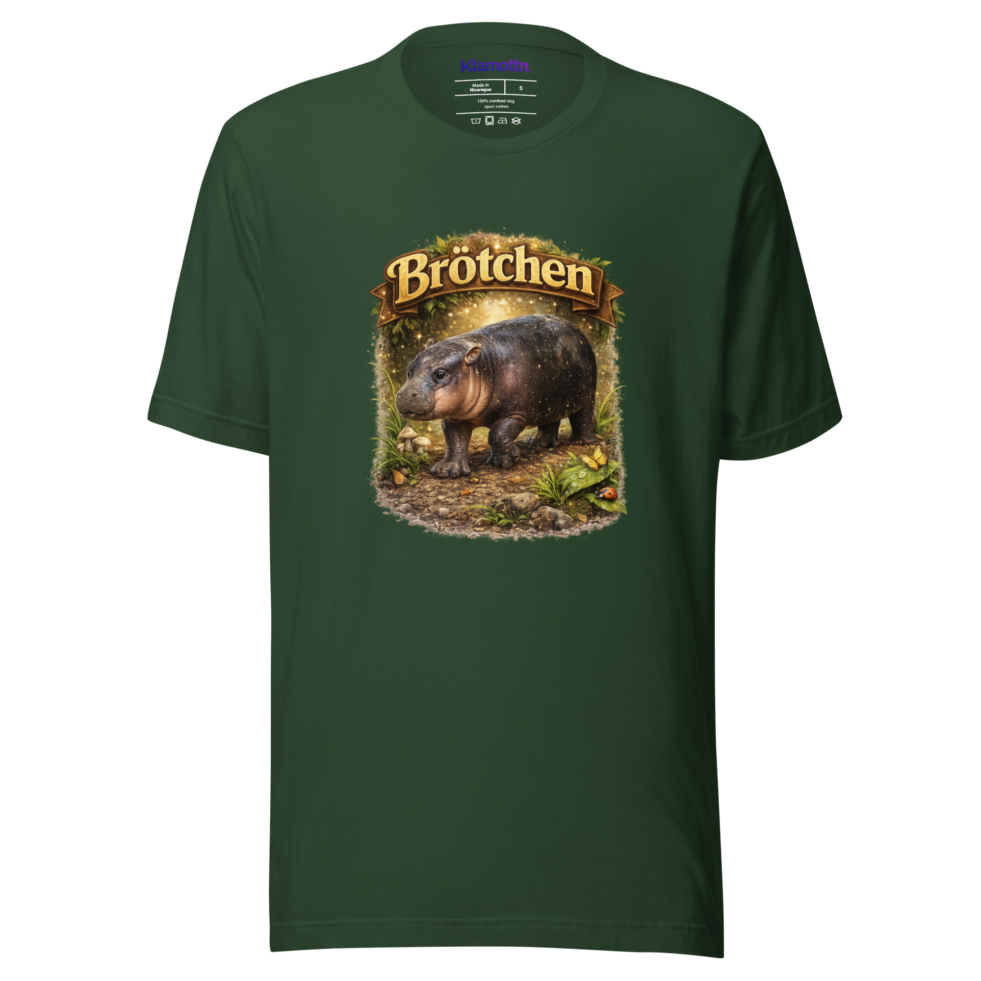 Zwergflusspferd Brötchen Unisex-T-Shirt – T-Shirts – Klamottn™ Zwergflusspferd Brötchen Unisex-T-Shirt – T-Shirts – Klamottn™