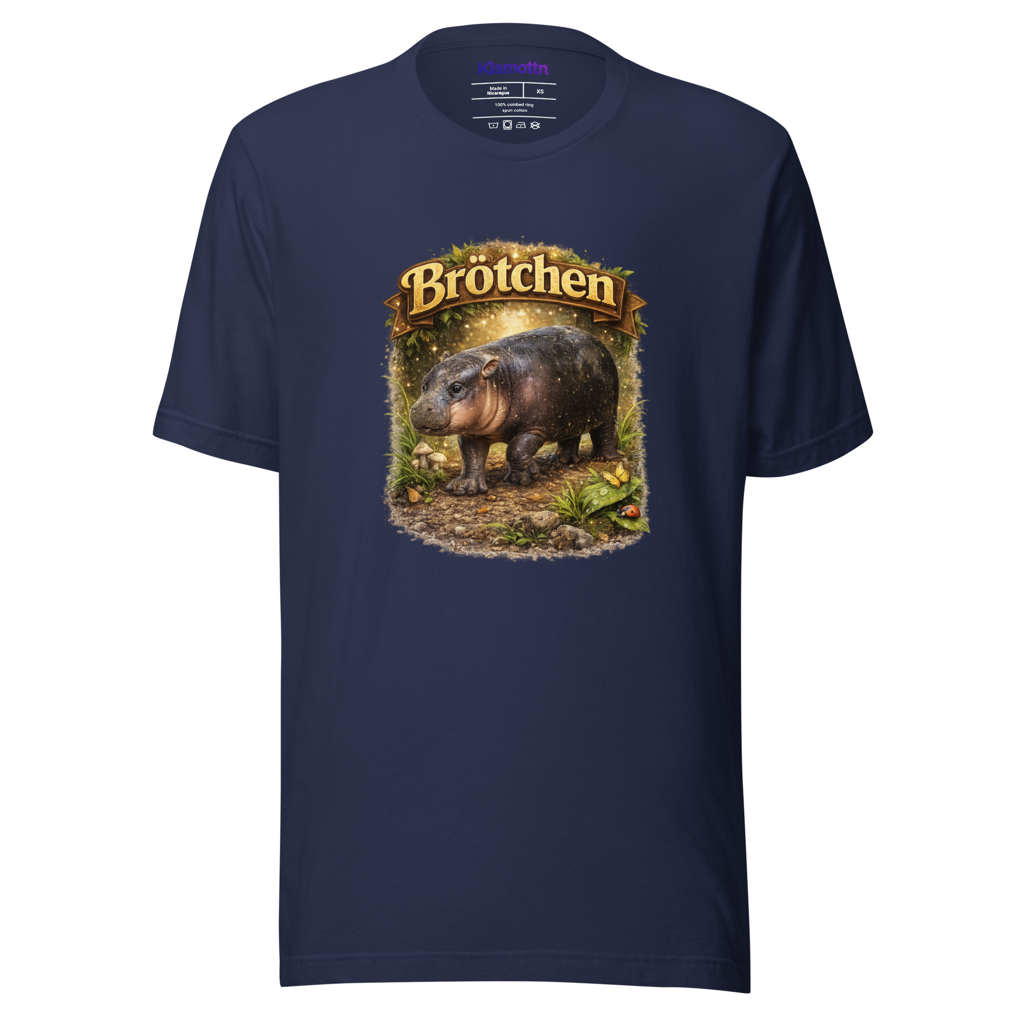 Zwergflusspferd Brötchen Unisex-T-Shirt – T-Shirts – Klamottn™ Zwergflusspferd Brötchen Unisex-T-Shirt – T-Shirts – Klamottn™