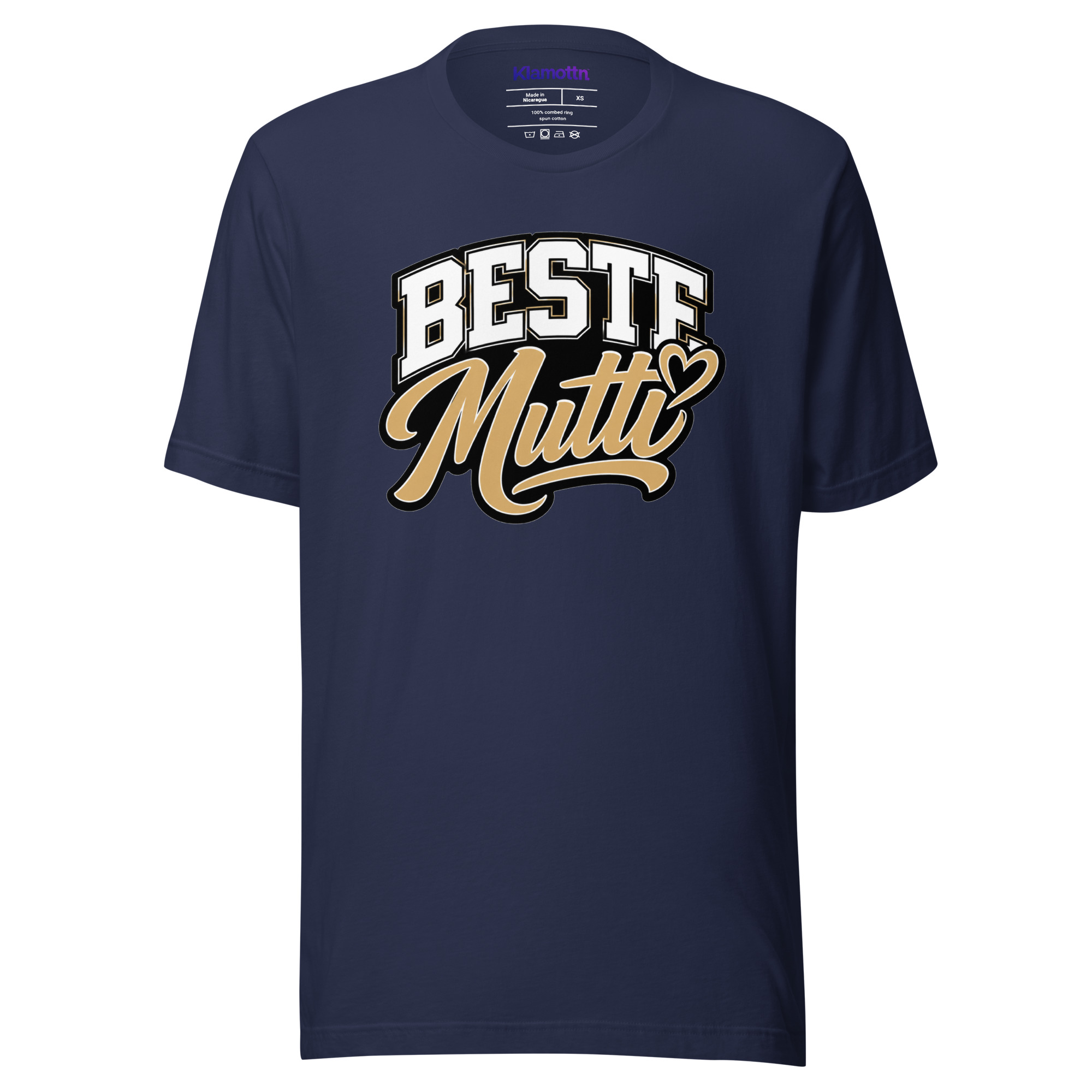 Beste Mutti mit Herz Unisex-T-Shirt – T-Shirts – Klamottn™ Beste Mutti mit Herz Unisex-T-Shirt – T-Shirts – Klamottn™