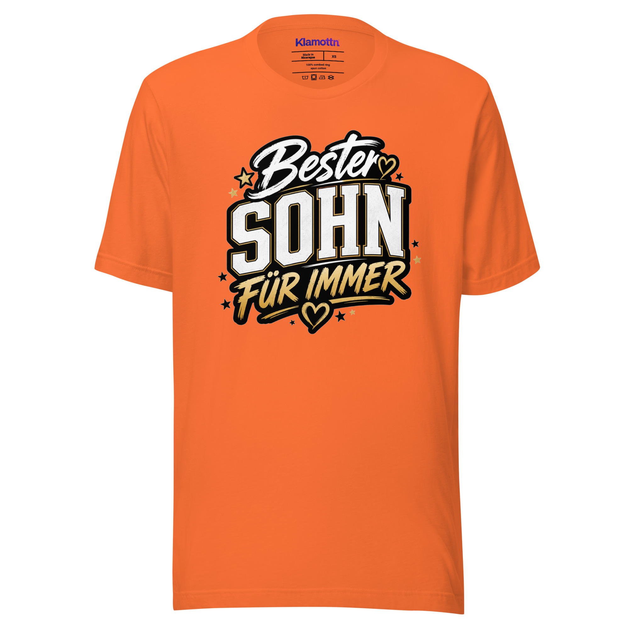 Bester Sohn Für Immer Unisex-T-Shirt – T-Shirts – Klamottn™ Bester Sohn Für Immer Unisex-T-Shirt – T-Shirts – Klamottn™