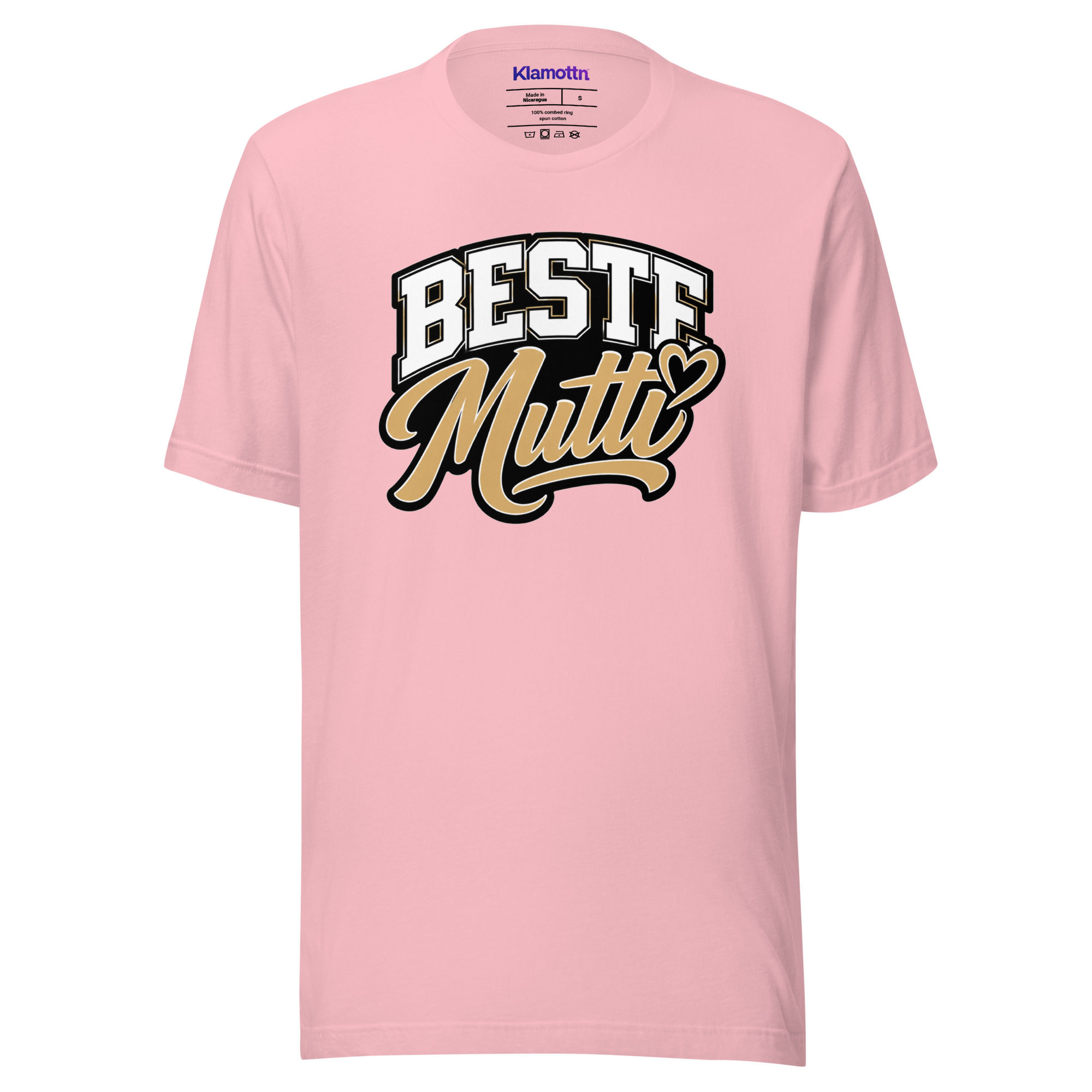 Beste Mutti mit Herz Unisex-T-Shirt – T-Shirts – Klamottn™ Beste Mutti mit Herz Unisex-T-Shirt – T-Shirts – Klamottn™