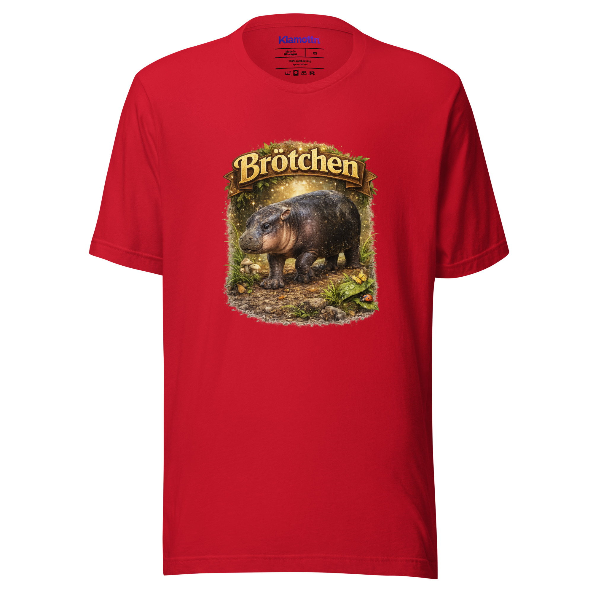 Zwergflusspferd Brötchen Unisex-T-Shirt – T-Shirts – Klamottn™ Zwergflusspferd Brötchen Unisex-T-Shirt – T-Shirts – Klamottn™