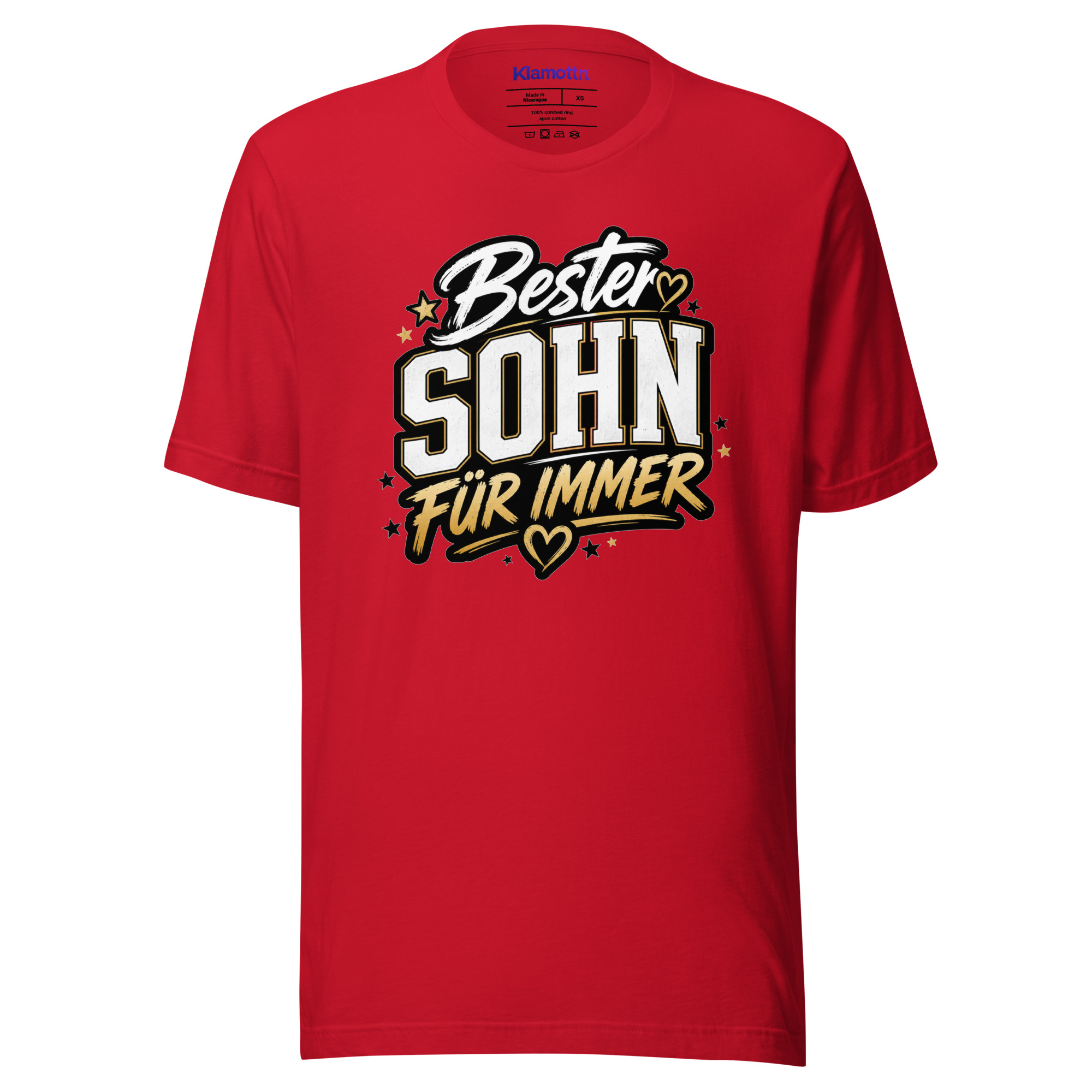 Bester Sohn Für Immer Unisex-T-Shirt – T-Shirts – Klamottn™ Bester Sohn Für Immer Unisex-T-Shirt – T-Shirts – Klamottn™