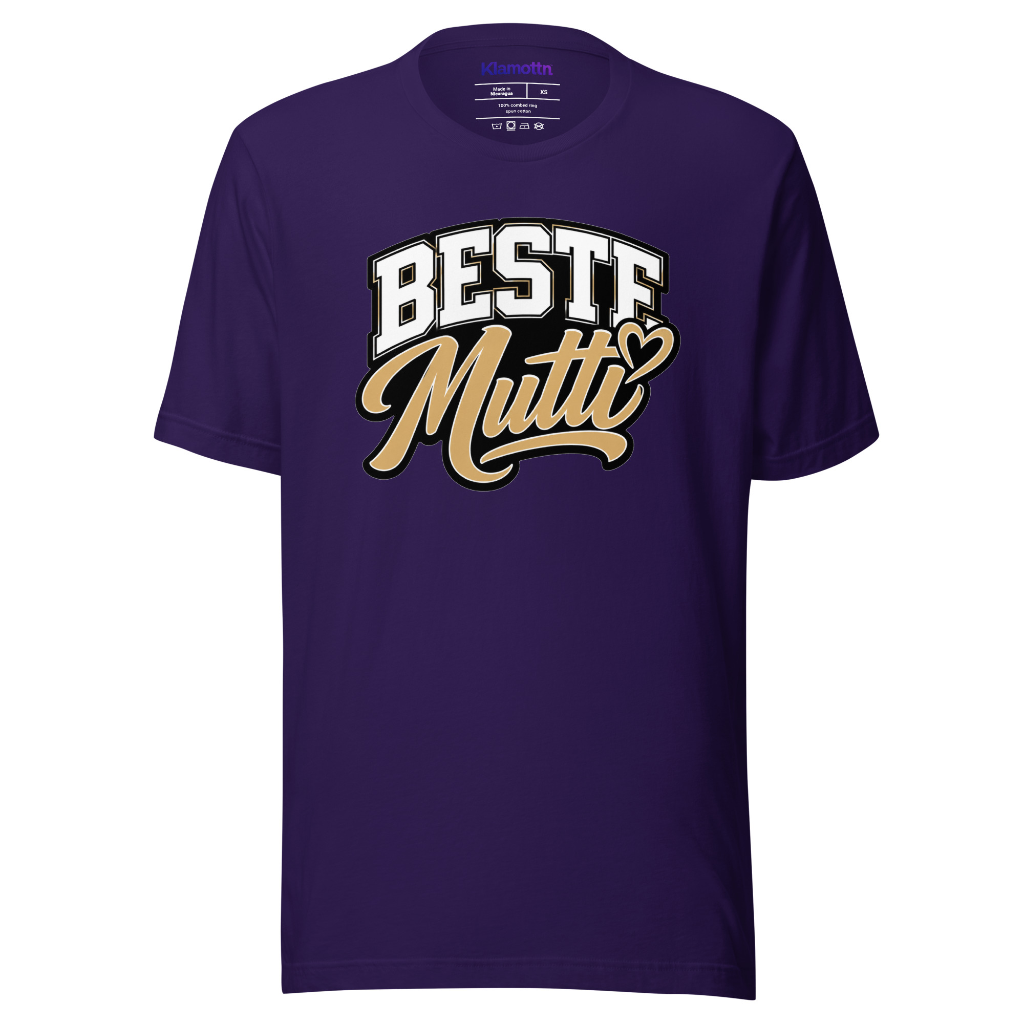 Beste Mutti mit Herz Unisex-T-Shirt – T-Shirts – Klamottn™ Beste Mutti mit Herz Unisex-T-Shirt – T-Shirts – Klamottn™