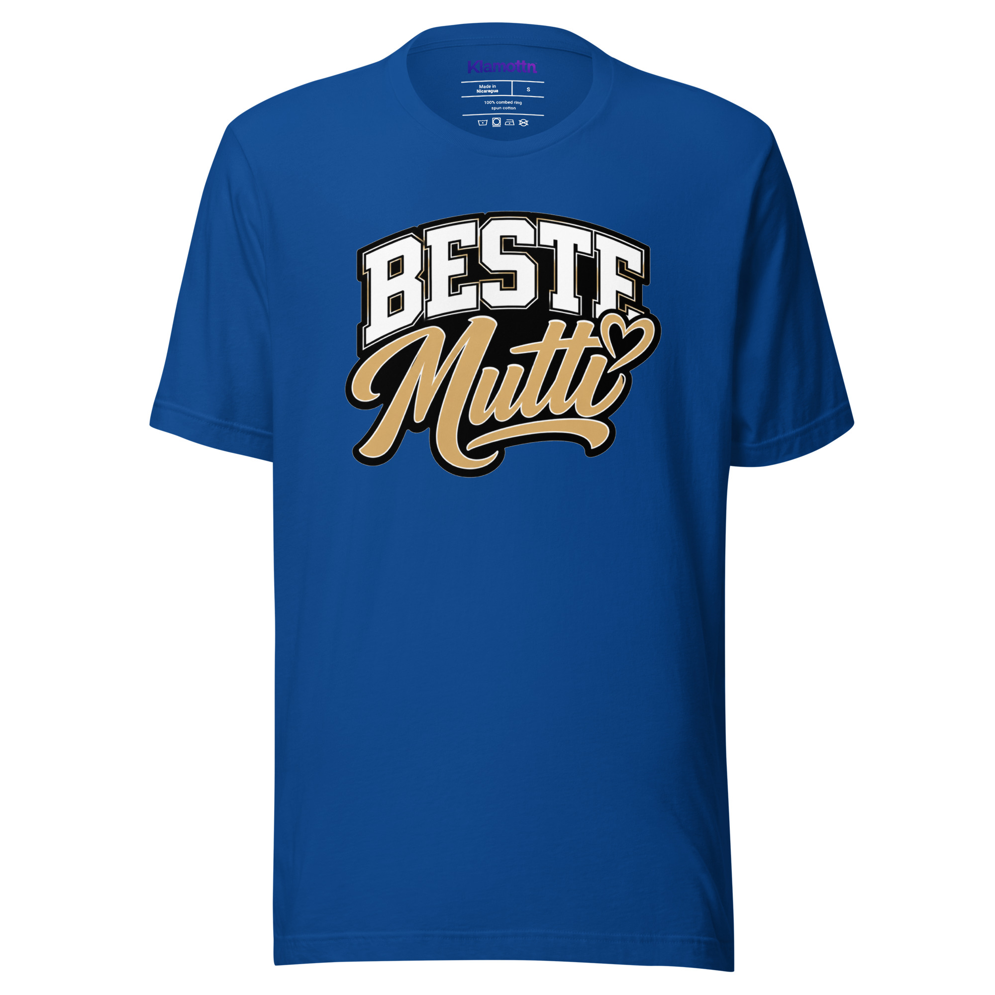 Beste Mutti mit Herz Unisex-T-Shirt – T-Shirts – Klamottn™ Beste Mutti mit Herz Unisex-T-Shirt – T-Shirts – Klamottn™