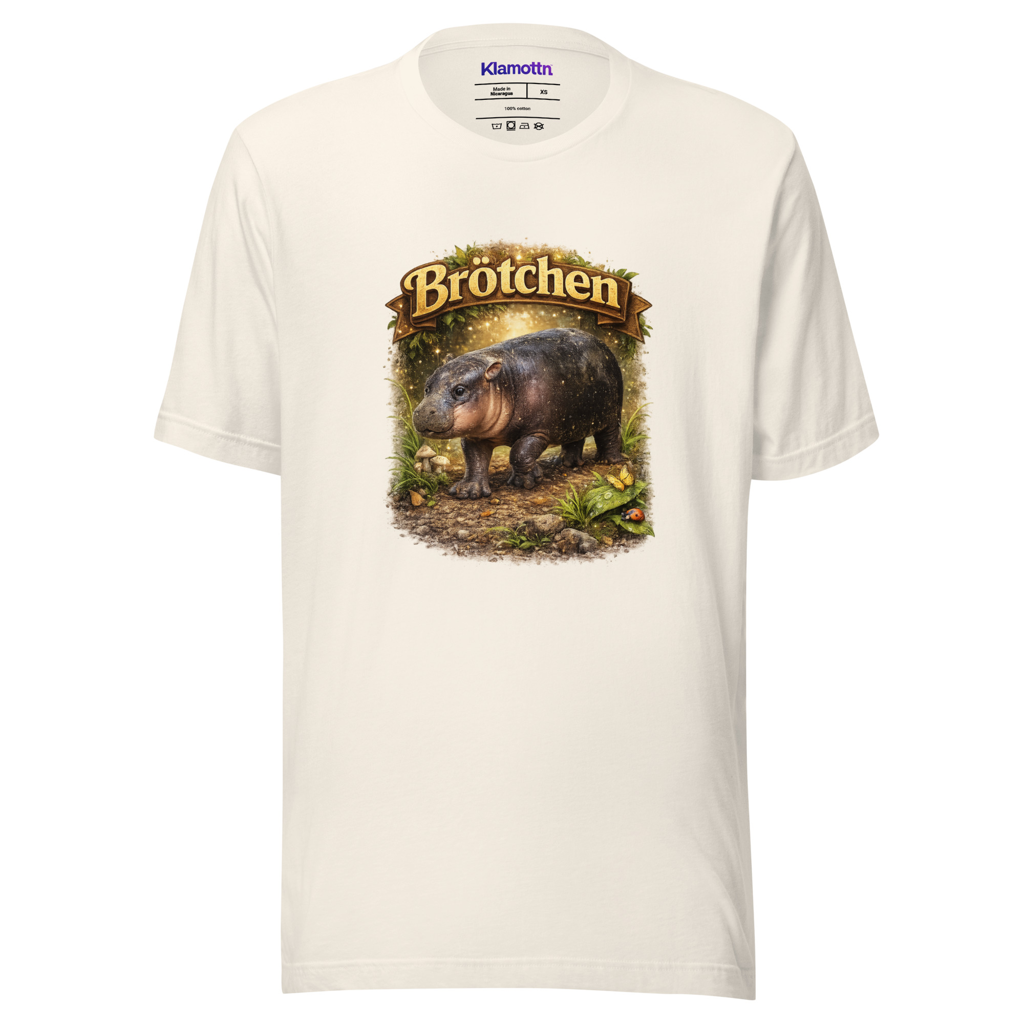 Zwergflusspferd Brötchen Unisex-T-Shirt – T-Shirts – Klamottn™ Zwergflusspferd Brötchen Unisex-T-Shirt – T-Shirts – Klamottn™