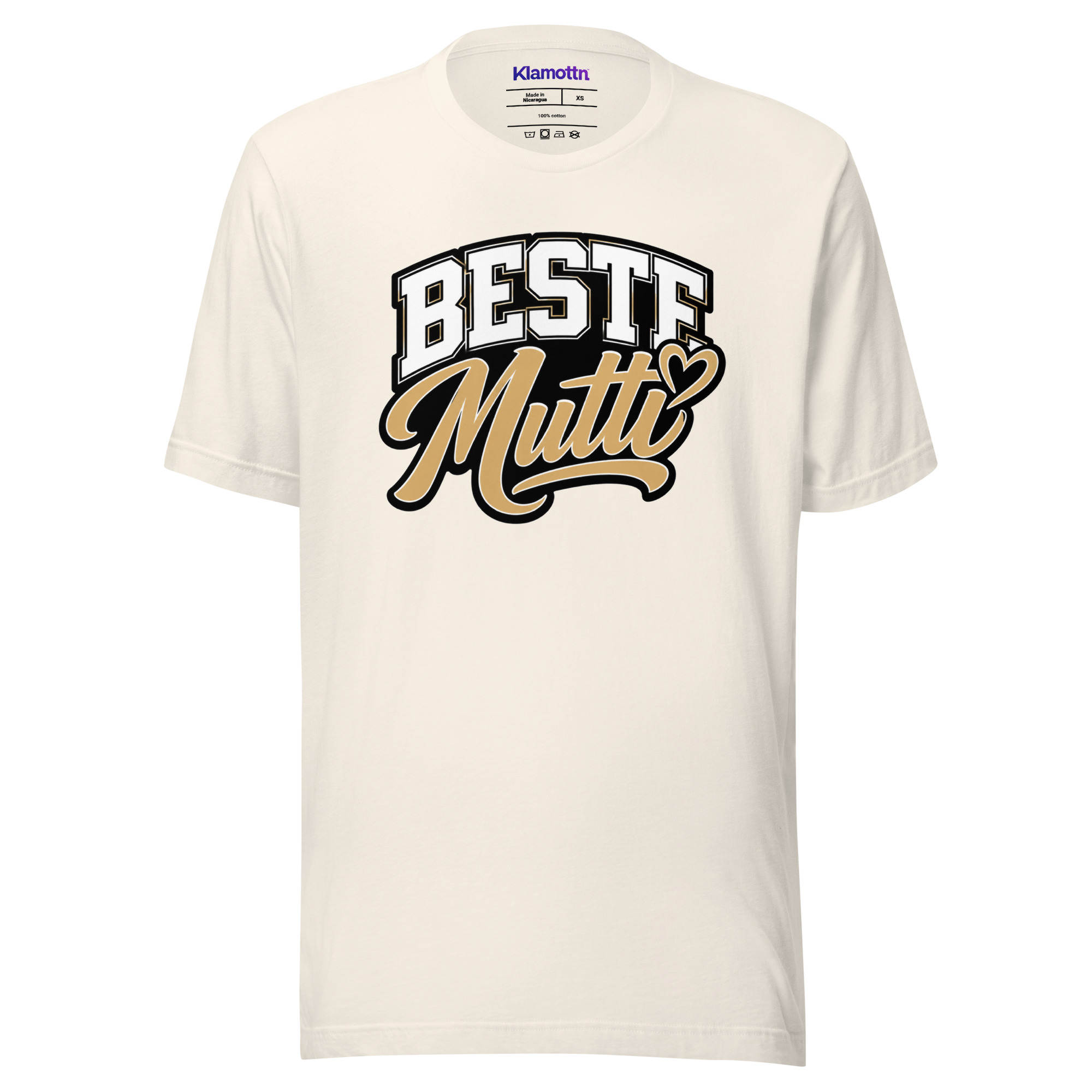 Beste Mutti mit Herz Unisex-T-Shirt – T-Shirts – Klamottn™ Beste Mutti mit Herz Unisex-T-Shirt – T-Shirts – Klamottn™