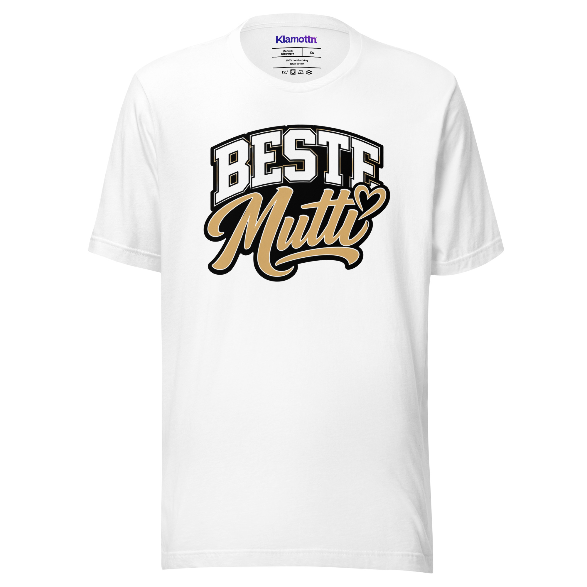 Beste Mutti mit Herz Unisex-T-Shirt – T-Shirts – Klamottn™ Beste Mutti mit Herz Unisex-T-Shirt – T-Shirts – Klamottn™