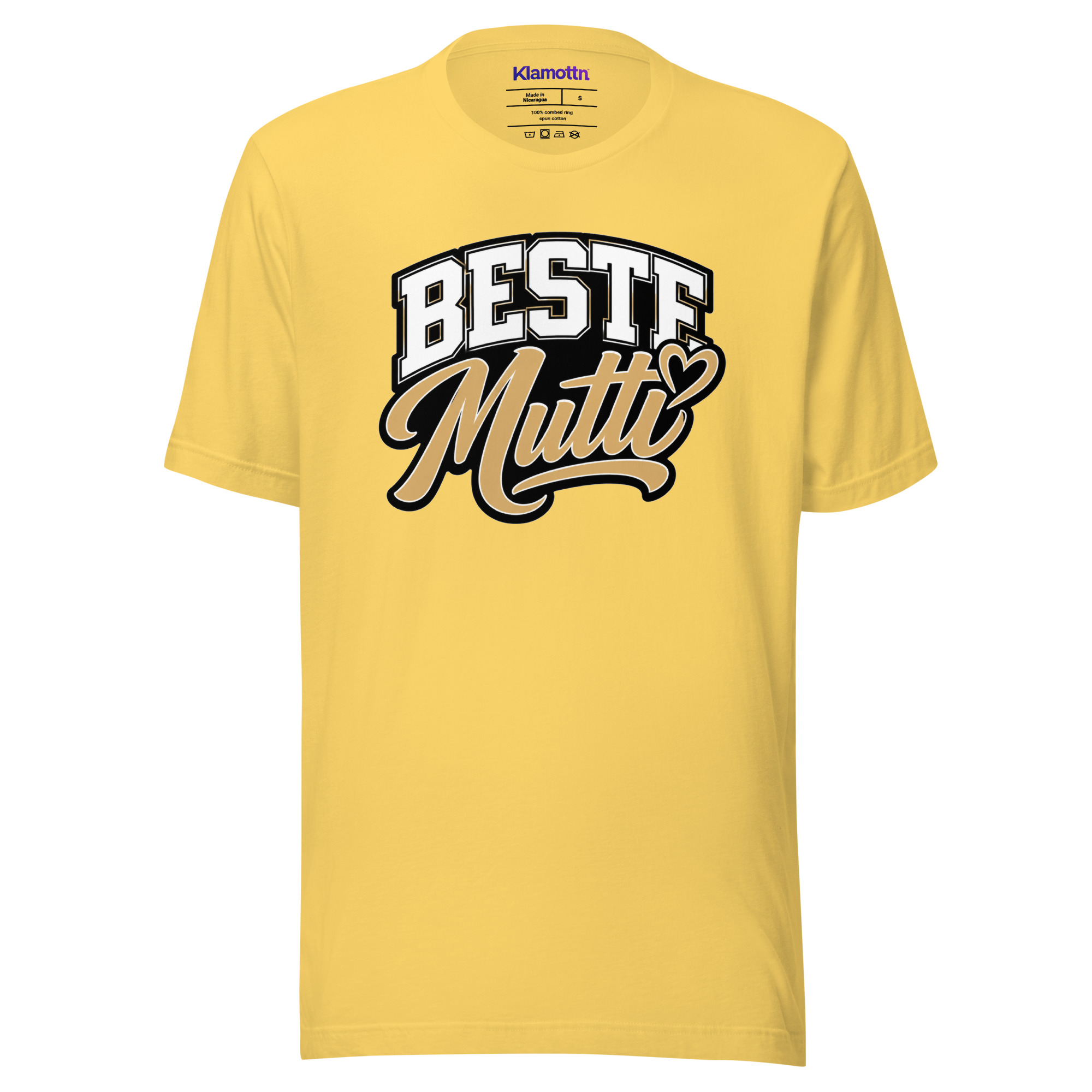 Beste Mutti mit Herz Unisex-T-Shirt – T-Shirts – Klamottn™ Beste Mutti mit Herz Unisex-T-Shirt – T-Shirts – Klamottn™