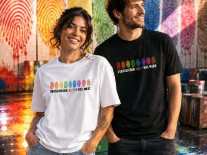 Verschieden. Gleich viel wert. Unisex-T-Shirt – T-Shirts – Klamottn™ Verschieden. Gleich viel wert. Unisex-T-Shirt – T-Shirts – Klamottn™