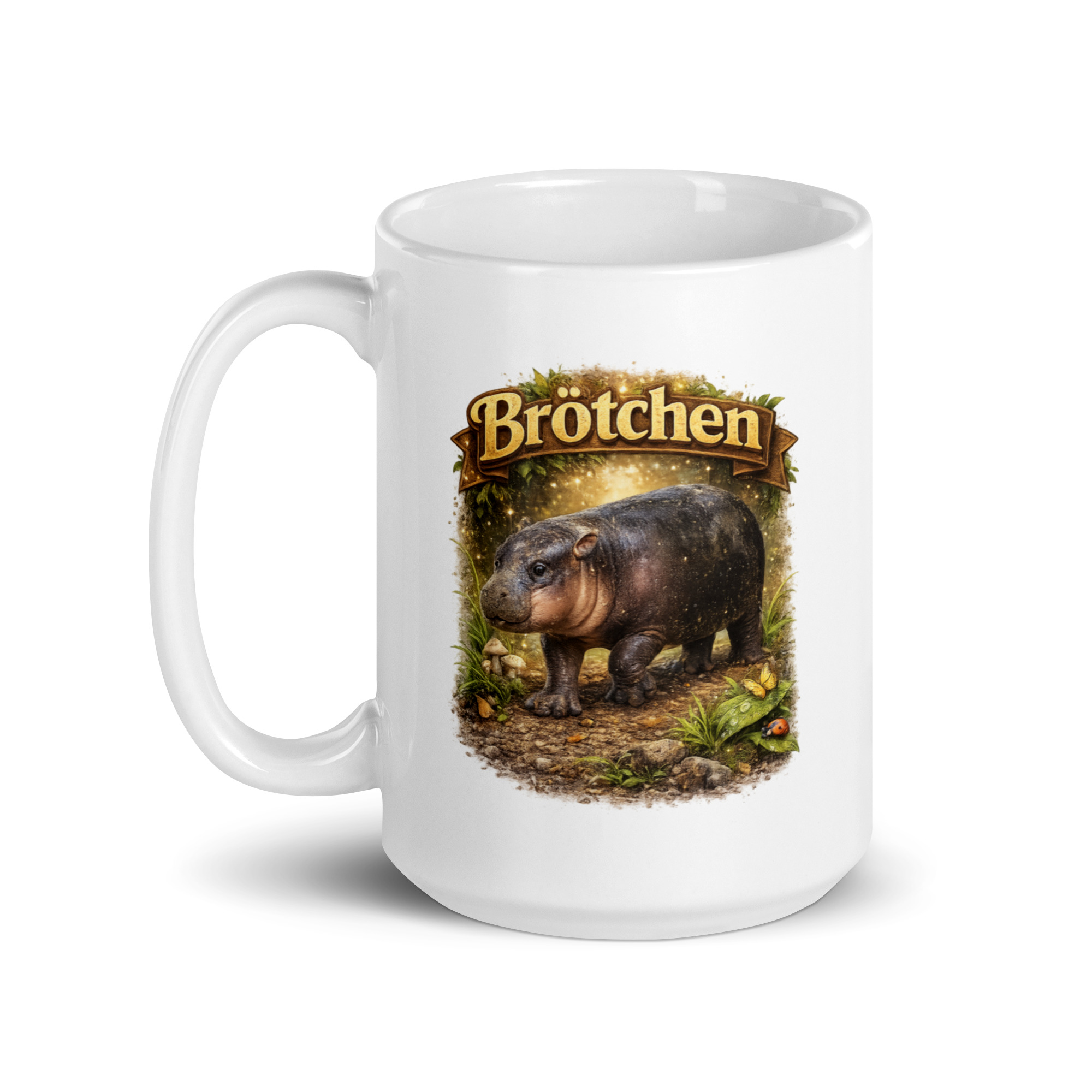Zwergflusspferd Brötchen Tasse – Home & Living – Klamottn™ Zwergflusspferd Brötchen Tasse – Home & Living – Klamottn™