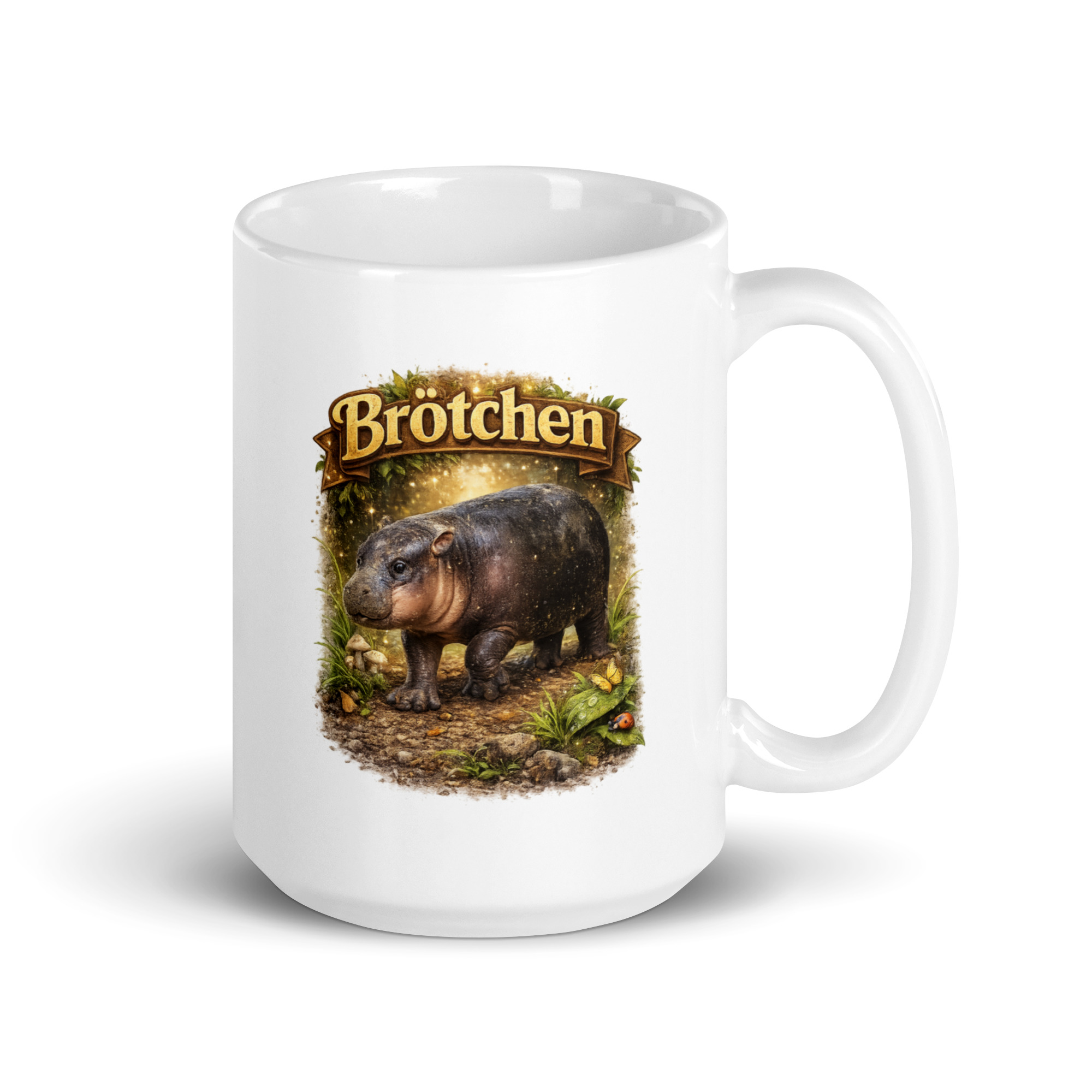 Zwergflusspferd Brötchen Tasse – Home & Living – Klamottn™ Zwergflusspferd Brötchen Tasse – Home & Living – Klamottn™