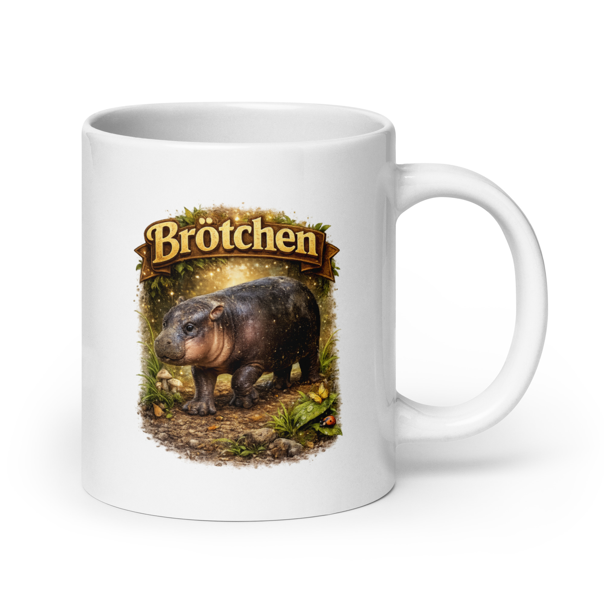 Zwergflusspferd Brötchen Tasse – Home & Living – Klamottn™ Zwergflusspferd Brötchen Tasse – Home & Living – Klamottn™