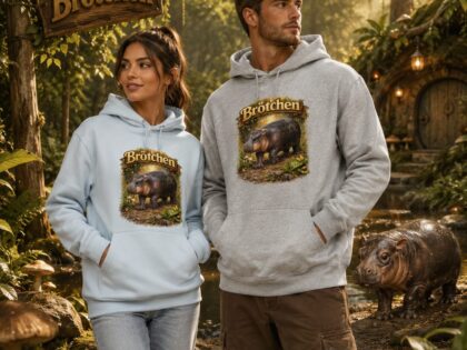 Zwergflusspferd Brötchen Unisex-Kapuzenpullover – Hoodies – Klamottn™ Zwergflusspferd Brötchen Unisex-Kapuzenpullover – Hoodies – Klamottn™