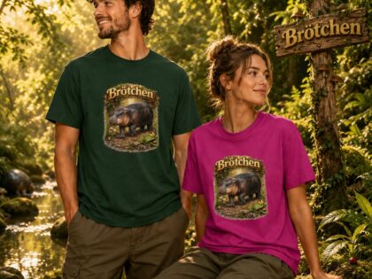 Zwergflusspferd Brötchen Unisex-T-Shirt – T-Shirts – Klamottn™ Zwergflusspferd Brötchen Unisex-T-Shirt – T-Shirts – Klamottn™