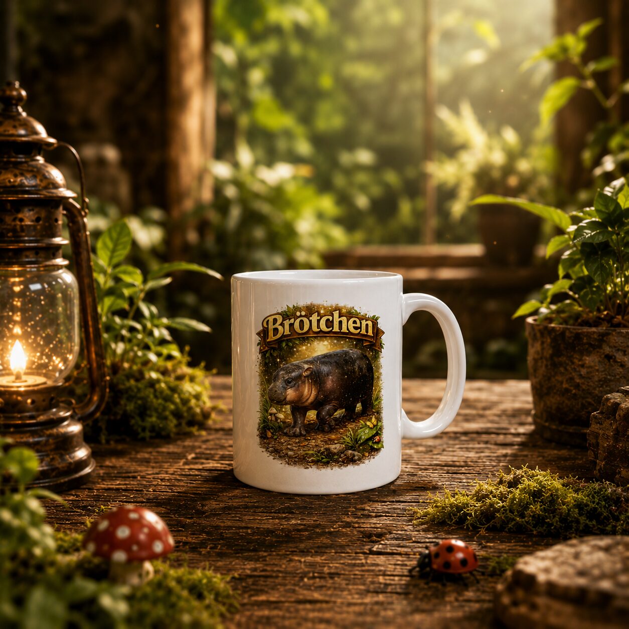 Zwergflusspferd Brötchen Tasse – Home & Living – Klamottn™ Zwergflusspferd Brötchen Tasse – Home & Living – Klamottn™
